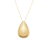 Colar Dourado de Gota Banhado a Ouro 24k